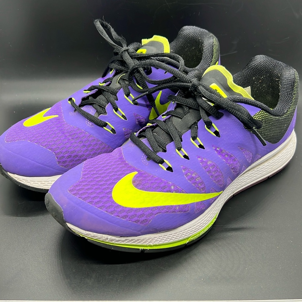 Nike Air Zoom Elite 7 654444-500 Purple Running Sneakers Woman's Size 9